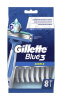 GILLETTE станок одноразовый муж. blue simple3 8шт