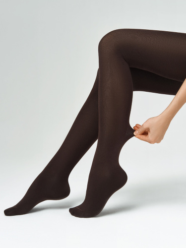 OMSA колготки женские коттон софт 160 неро р.4