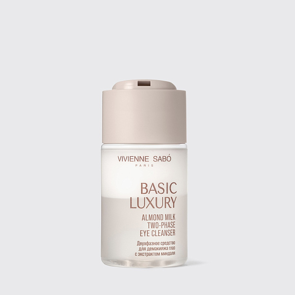 VIVIENNE SABO средство двухфазное для демакияжа глаз с экстрактом миндаля basic