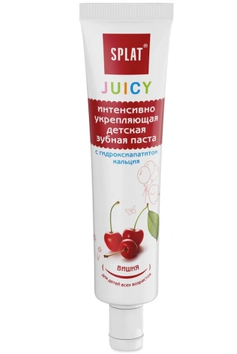 SPLAT Juicy паста зубная детская вишня 35мл