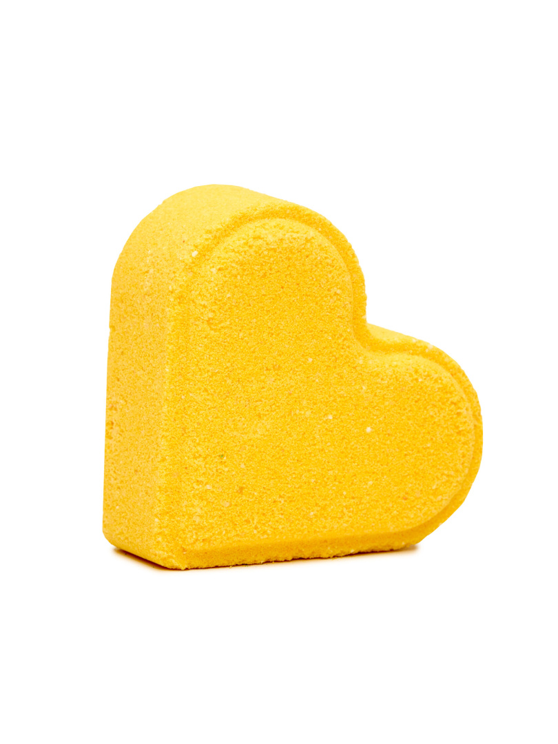 FABRIK COSMETOLOGY сердечко д/ванн бурлящее с пенкой мono лимонный смузи 110г