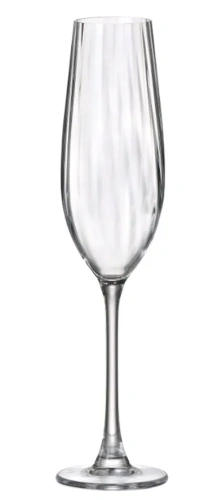 BOHEMIA Crystal рюмка д/шампанского columba optic 2шт 260мл