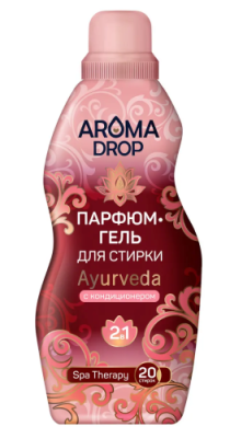 AROMA DROP Spa Therapy парфюм-гель д/стирки с кондиционером ayurveda 1000г