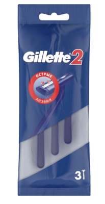 GILLETTE станок одноразовый муж. 3шт 049/697/865