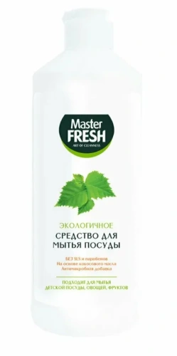 MASTER FRESH средство д/мытья посуды экологичное 500мл (12)