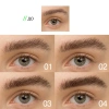 INFLUENCE BEAUTY маркер для бровей brow robot с т.кой кистью т.04