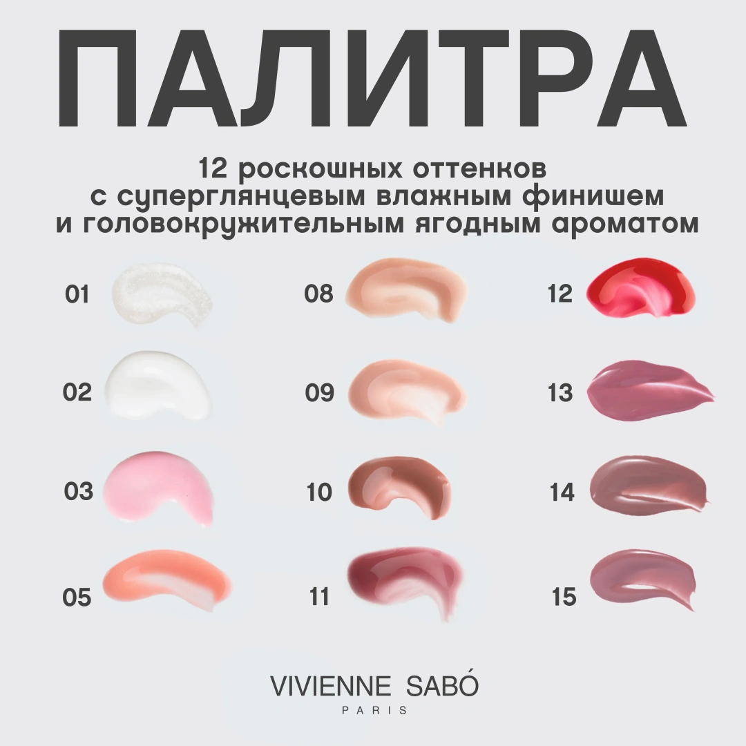 VIVIENNE SABO блеск для губ lip gloss a levres le grand volume т.03