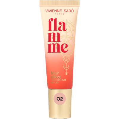 VIVIENNE SABO основа тональная д/лица с spf flamme т.02