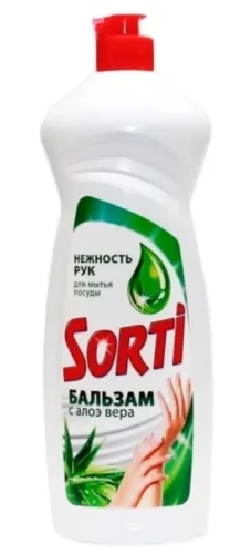 SORTI средство д/мытья посуды алоэ вера 900мл (12)