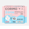 CORIMO прокладки впитывающие анатомической формы L 10шт