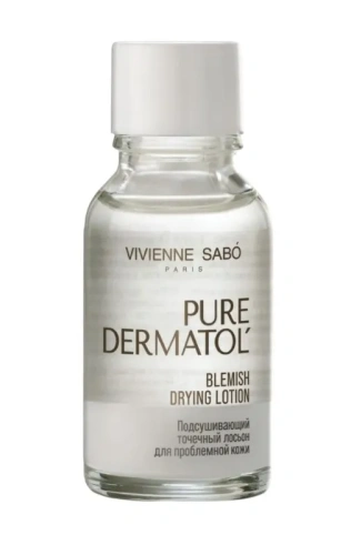 VIVIENNE SABO лосьон подсушивающий точечный д/проблемной кожи pure dermatol 300мл