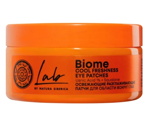 LAB BIOME патчи д/области вокруг глаз освежающие разглаживающие 60шт 6792