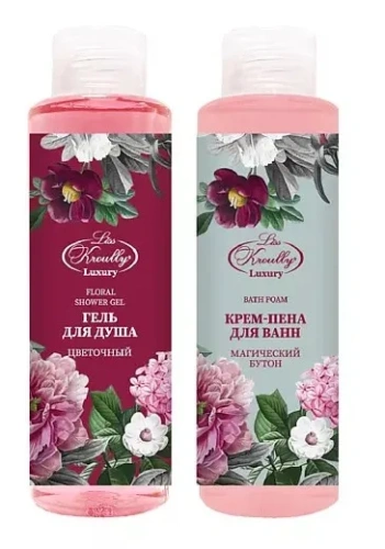 LISS KROULLY набор подарочный WN-2405: крем-пена д/ванн,гель д/душа