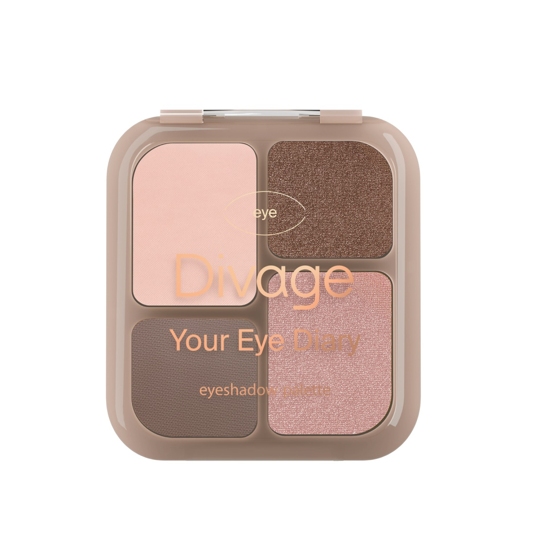 DIVAGE палетка теней для век your eye diary т.01