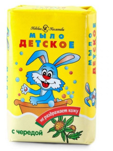 НЕВСКАЯ КОСМЕТИКА мыло туалетное детское чистотел 90г 29953/а15819