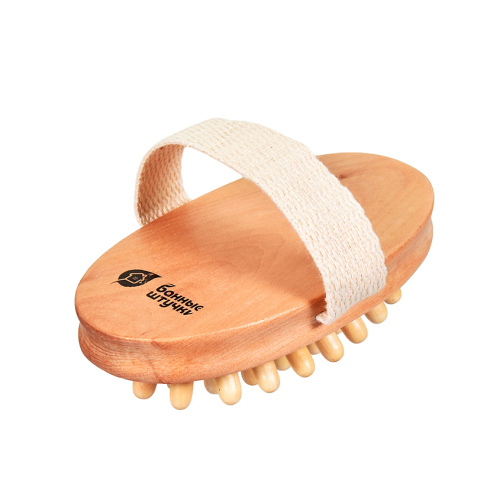 БАННЫЕ ШТУЧКИ массажер деревянный д/тела