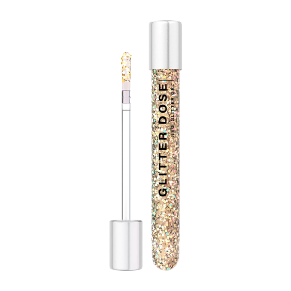 INFLUENCE BEAUTY глиттер glitter dose на гелевой основе т.03