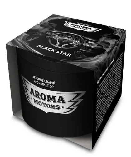GRASS ароматизатор гелевый aroma motors black star 100мл