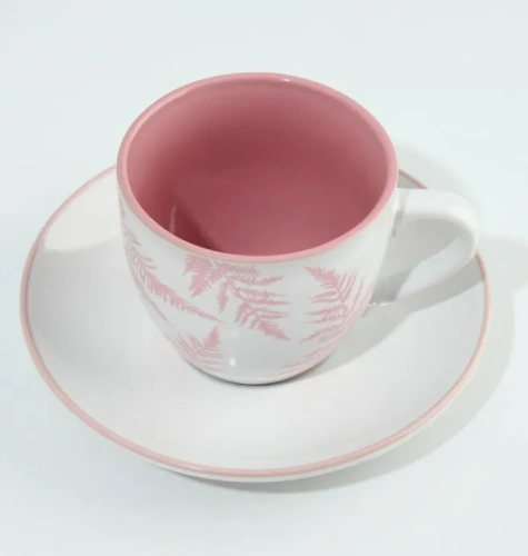 Чайная пара папоротник 250мл 9604647