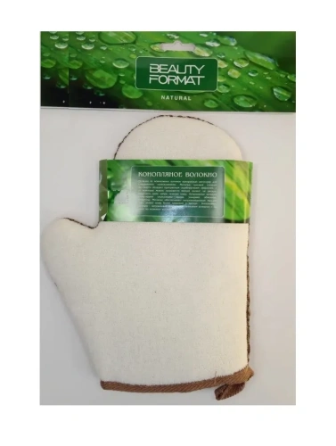 FEAUTY FORMAT мочалка рукавица хлопок/конопля