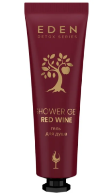 EDEN Detox Red Wine гель д/душа в тубе 30мл