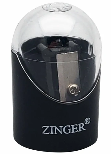 ZINGER точилка одностор. ракета черная SH05