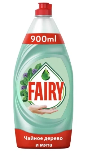FAIRY средство д/мытья посуды нежные руки чайное дерево и мята 900мл (12)