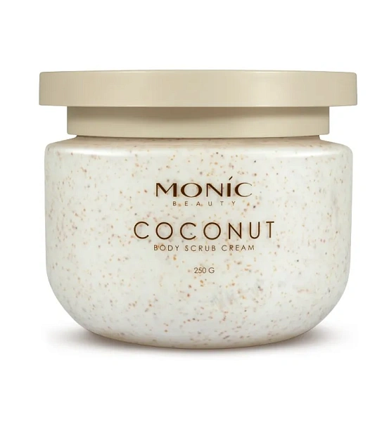 MONIC BEAUTY скраб для тела чистая гармония-кокосовый орех 250г