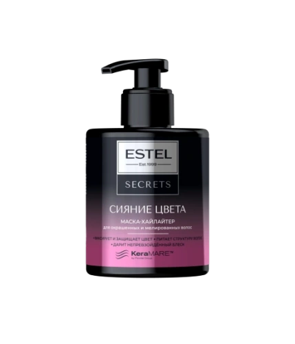 ESTEL Secrets маска-хайлайтер д/окрашенных и мелированных волос сияние цвета 275мл