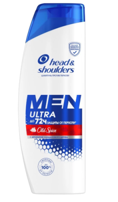 HEAD&SHOULDERS шампунь д/волос против перхоти old spice 360мл