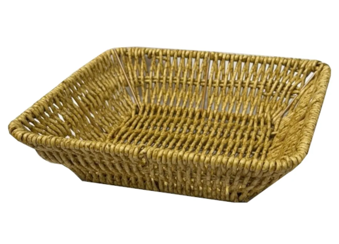 Корзинка плетеная 20*20*6.5см ED25268