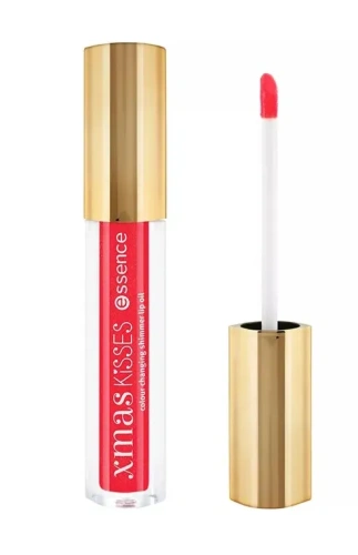 ESSENSE масло д/губ меняющее оттенок xmas kisses colour changing shimmer lip oil т.01