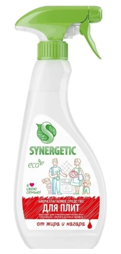 SYNERGETIC средство д/кухонных плит триггер 500мл