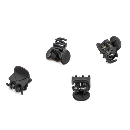 RINOVA краб д/волос малый черный 1,5см 4шт 500206