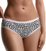 MINIMI трусы женские leo slip MT 221-24B bianco/multicolor р.44/S