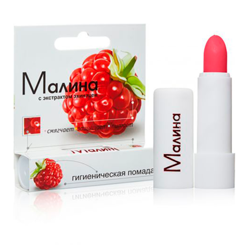 ЛАБОРАТОРИЯ ПРИРОДЫ помада д/губ малина 2,8г