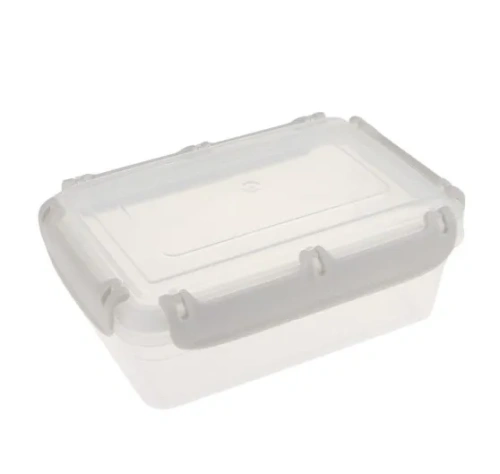 PLASTTEAM Bergen контейнер д/продуктов с защелками пепельный жемчуг 0,8л PT104310024
