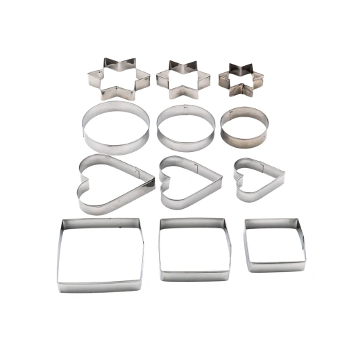 Набор форм для печенья 12 предм. нерж.сталь арт.EA163