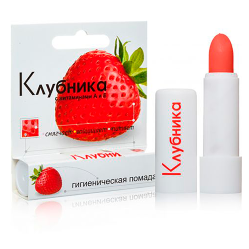 ЛАБОРАТОРИЯ ПРИРОДЫ помада д/губ клубника 2,8г