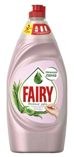 FAIRY средство д/мытья посуды нежные руки розовый жасмин и алоэ вера 900мл (12)