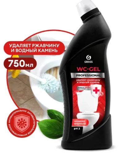 WC-GEL чистящее средство д/сан.узлов профессиональное 750мл