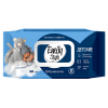 EMILY STYL полотенца влажные для детей без отдушки склапаном 0+ XL 60шт