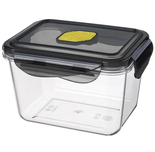 Контейнер д/продуктов brilliant прямоуг. клапан цв.черный 700мл 431179313/8