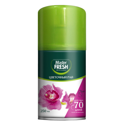 MASTER FRESH освежитель воздуха цветочный рай см.баллон 250мл