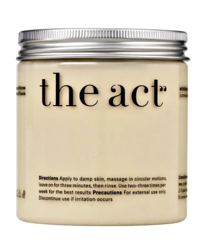 THE ACT скраб д/тела бальзам соляной кокос 300г