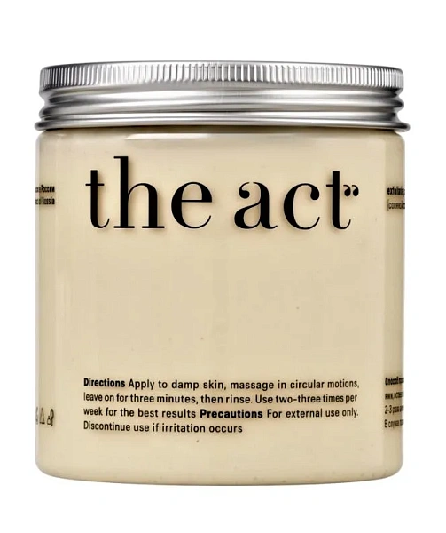 THE ACT скраб для тела бальзам соляной кокос 300г