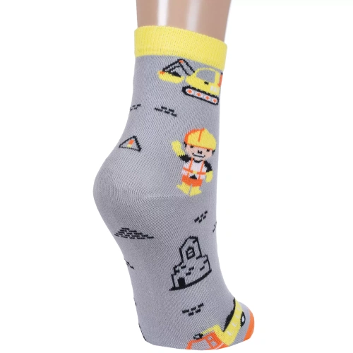 Носки детские С2152 серый р.14-16