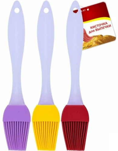Кисточка д/выпечки силиконовая 17,5см AN80-87