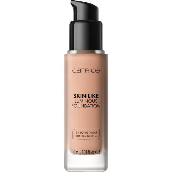 CATRICE основа тональная skin like luminous foundation, тон 027c