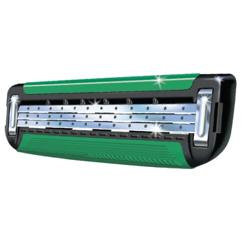 DEONICA FOR MEN кассеты сменные д/бритья муж. 3 лезвия 2шт